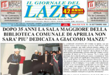 IL GIORNALE DEL LAZIO uscita 10 Settembre 2026